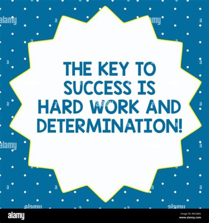 A Legacy Of Hard Work And Determination