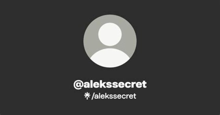 Unveiling The Enigmatic World Of Alekssecret OnlyFans